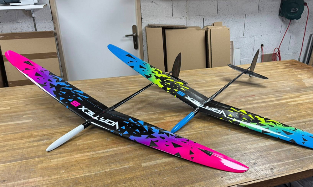 SoaringUSA > 1.5 Meter > Vortex 5 DLG F3K Glider 2 Servo Wing